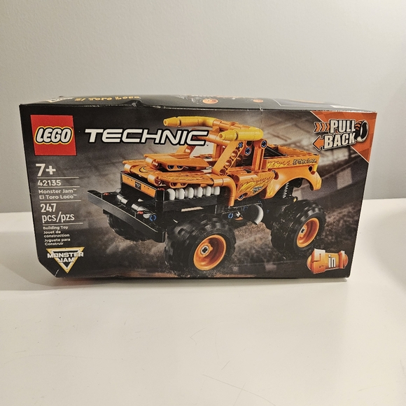 RetiredLEGO Technic Monster Jam El Toro Loco, 2 in 1 Pull Back Truck NEW - Picture 7 of 8